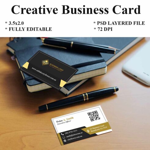 Visiting Card Template cover image.