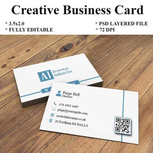 Visiting Card Templates cover image.