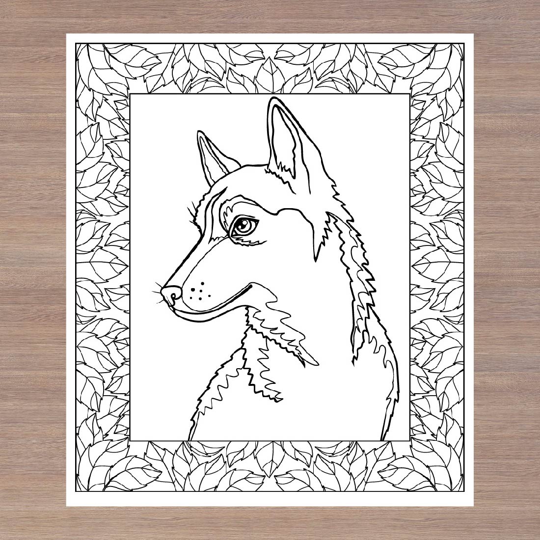 Animals - 9 coloring pages preview image.