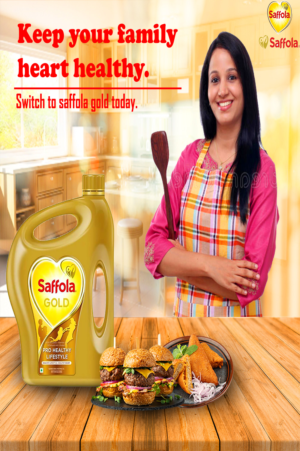 SAFOLA OILSOCIAL MEDIA POSTER DESIGN pinterest preview image.