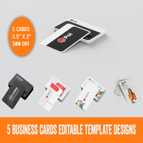 5 Creative Business Card cover image.