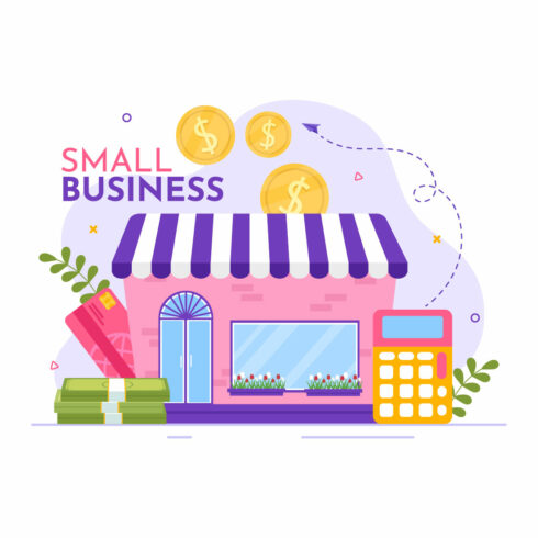 12 Small Business Loan Illustration cover image.