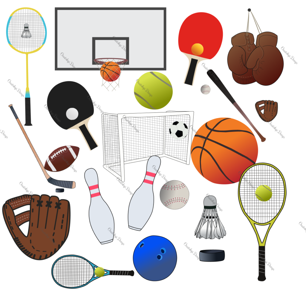 10 Sports Clipart in SVG and PNG format - MasterBundles