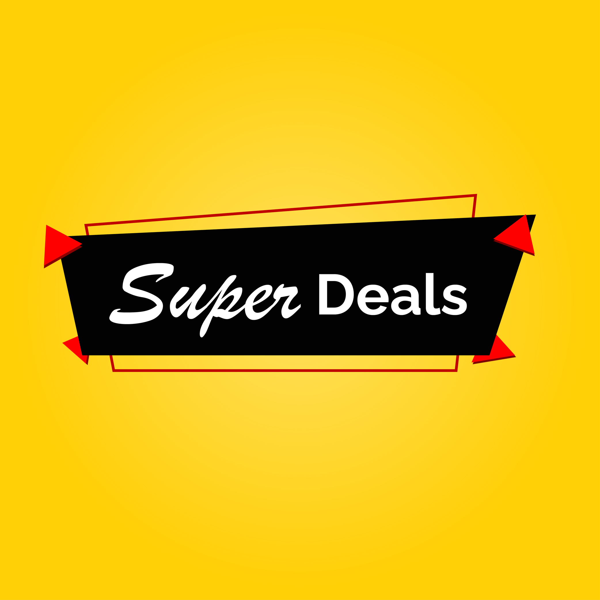 Super deals modern high quality sale tag/ Vector art/ Icon for designing flyers and post preview image.