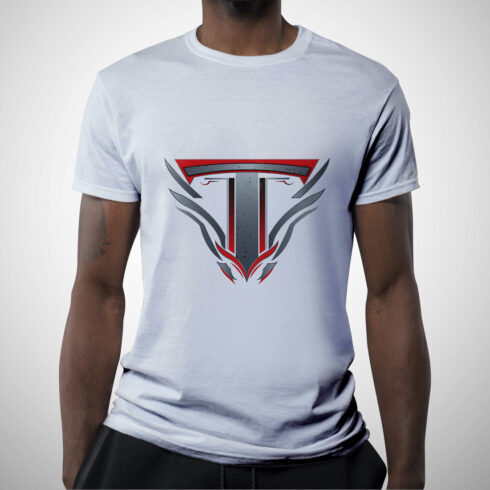 T Logo T-SHIRT Design cover image.