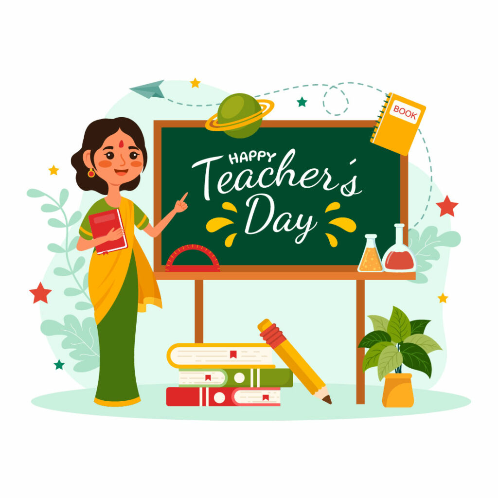 10 Teacher Day in India Illustration MasterBundles