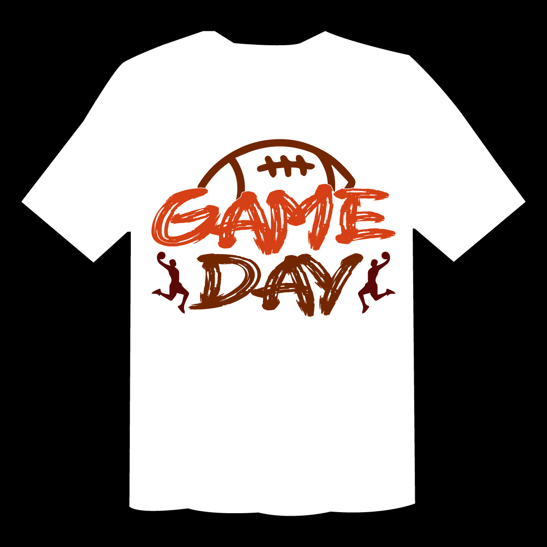 Game Day T Shirt Cut File cover image.