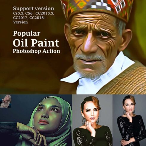 Popular Oil Paint Action cover image.