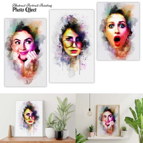 Abstract Portrait Painting Effect cover image.