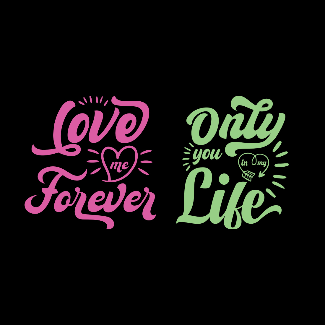 Love Typography T Shirt Design Masterbundles