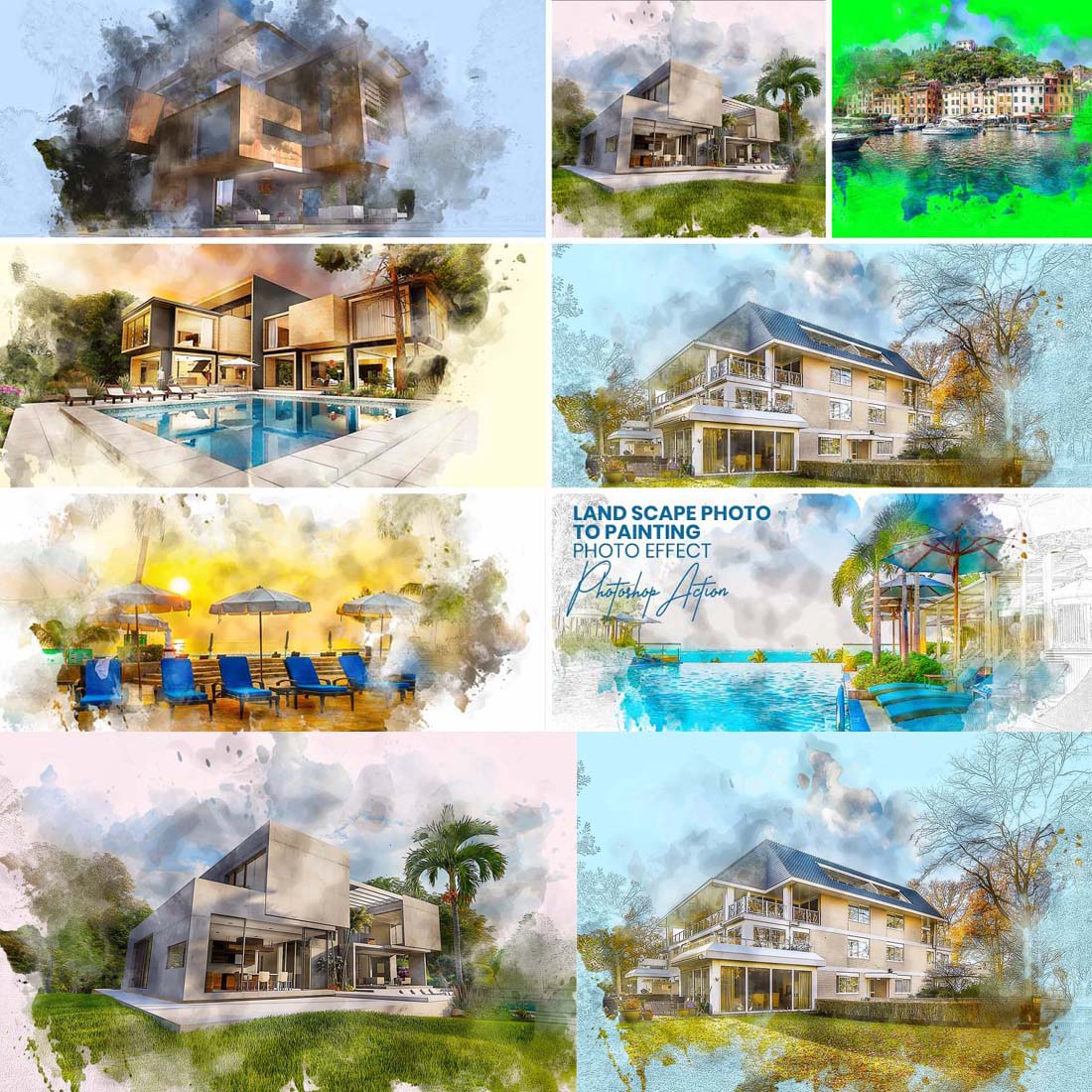 Land Scape Photo To Painting Effect cover image.