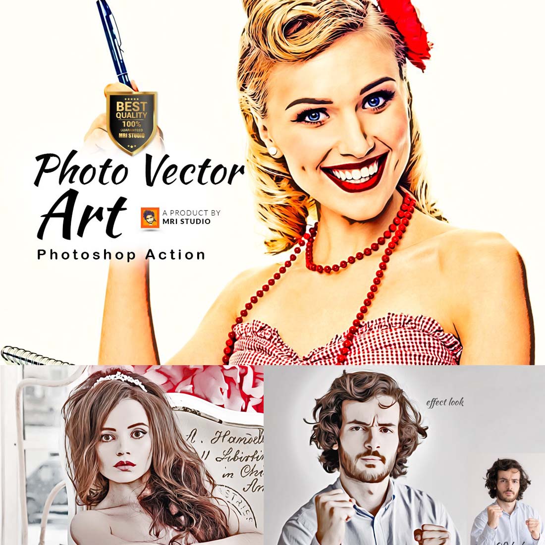 Photo Vector Art Effect cover image.