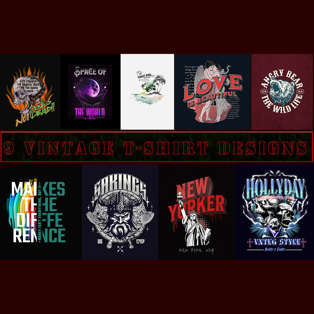 Vintage Logo Design Collection Pack PNG Images