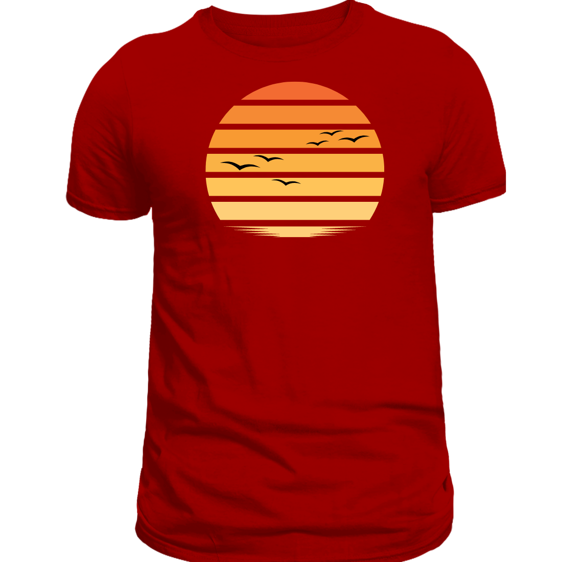 Sunset Best design Vintage T-Shirt preview image.