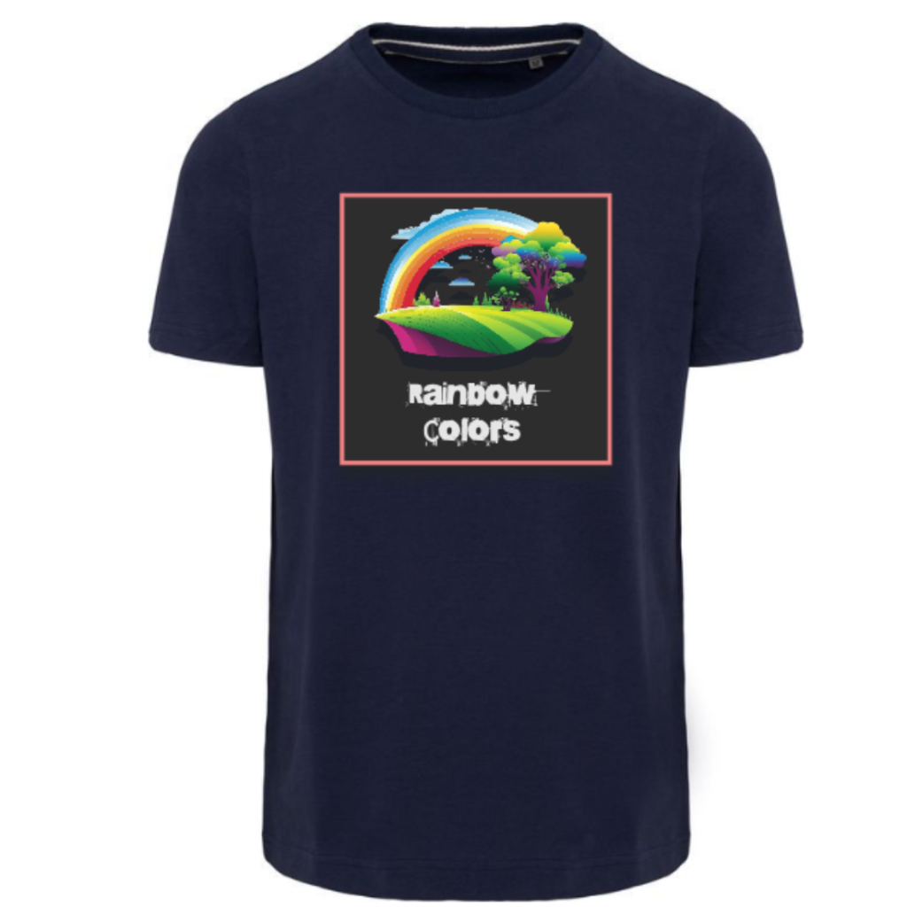 Rainbow Colors TShirt with Latest Design MasterBundles
