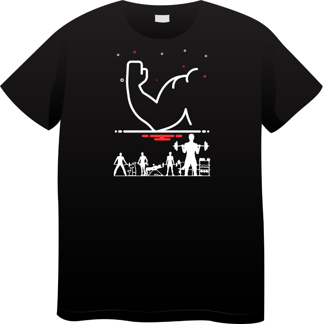 Workout T-Shirts artwork with latest design preview image.