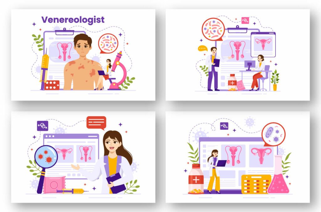 10 Venereologist Diagnostic Illustration MasterBundles