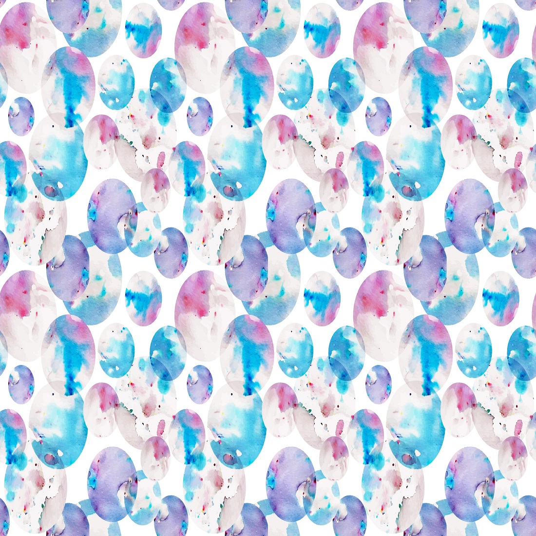 Watercolor dotty pattern preview image.
