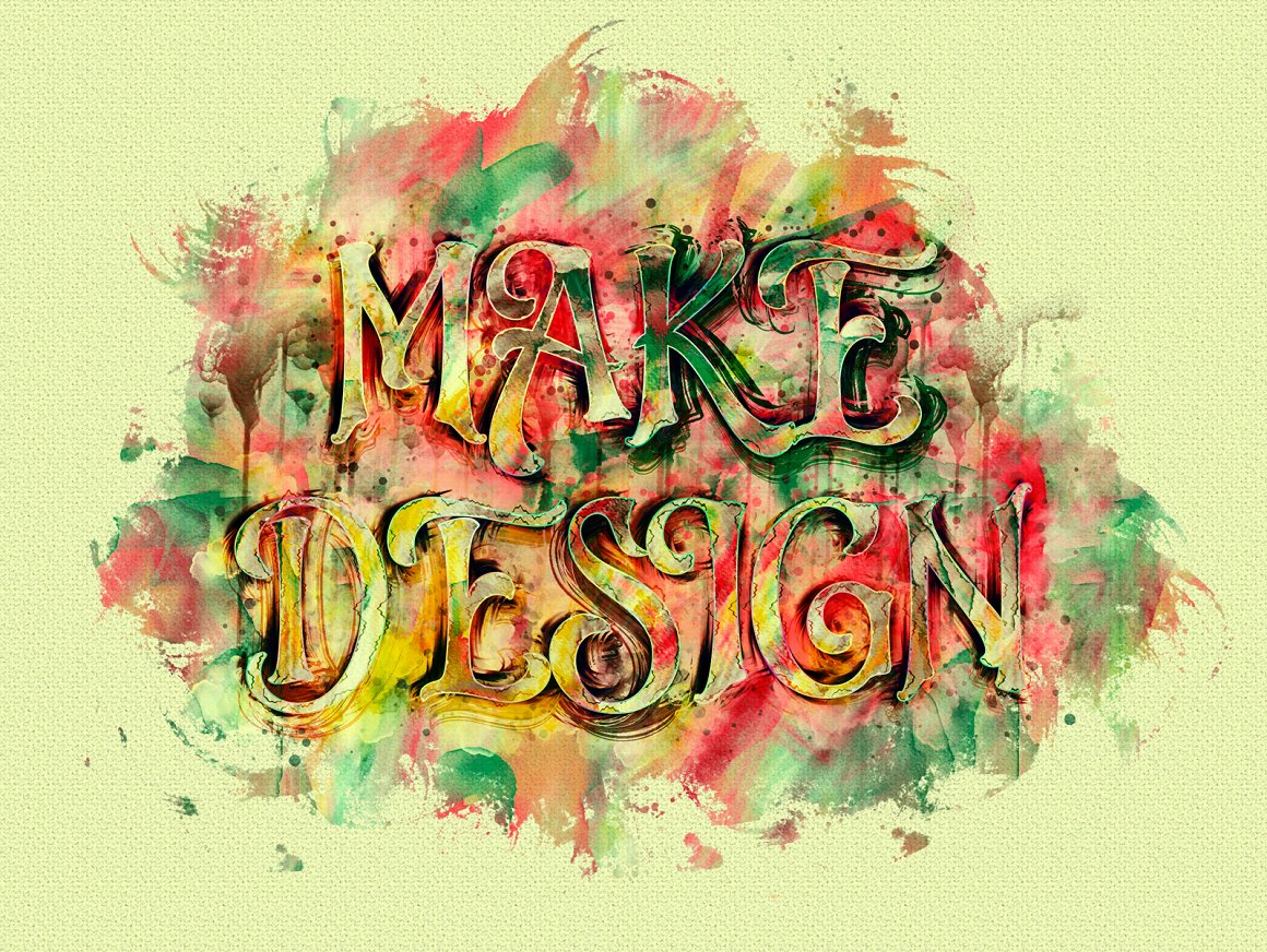 watercolor text paint 2 188