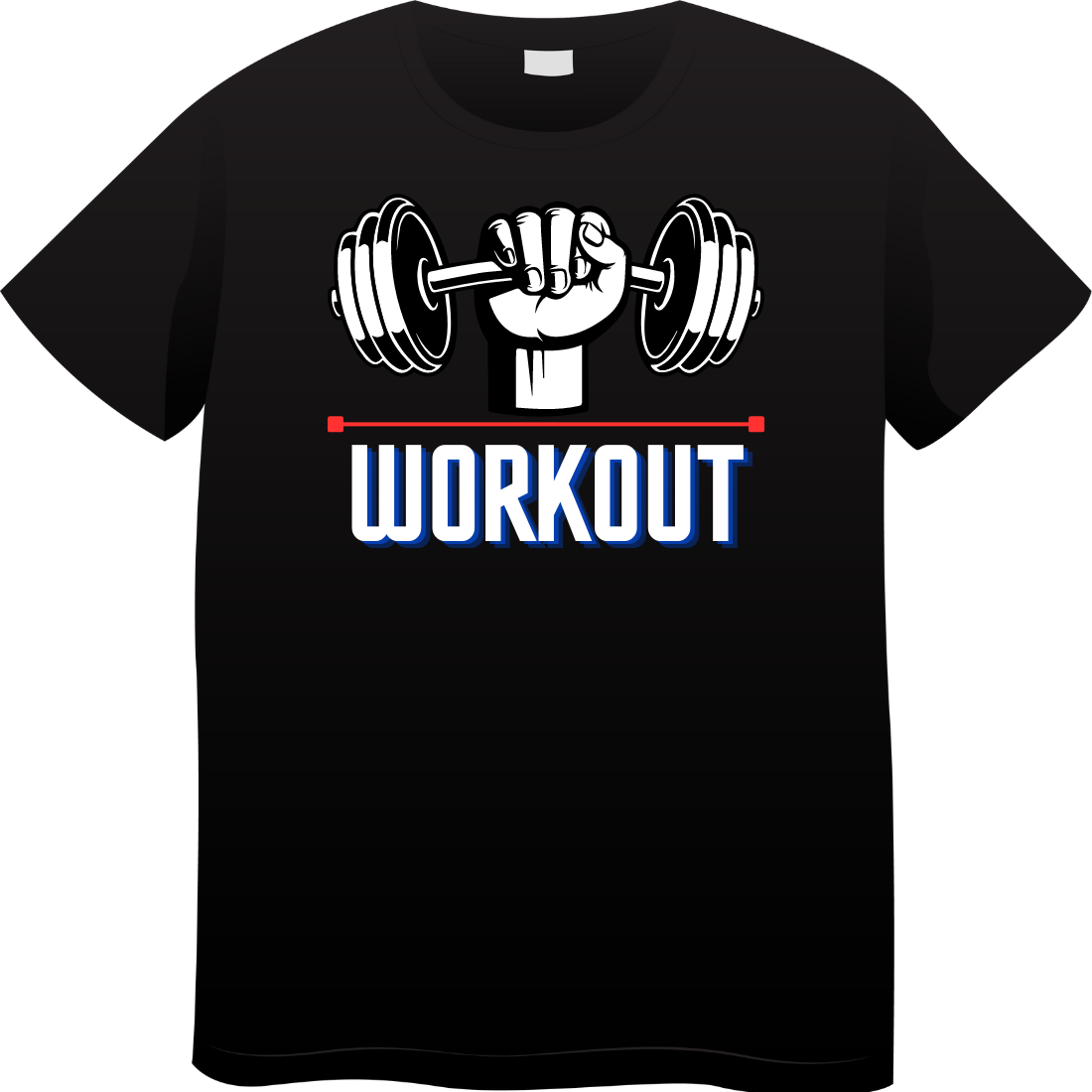 Workout T-Shirts artwork with latest design cover image.