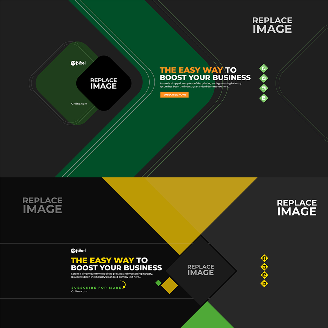 youtube cover art templates 5 229