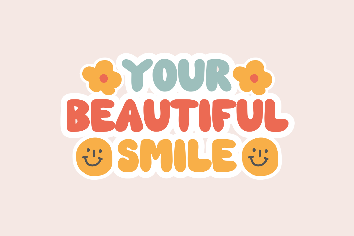 02 preview smile kinds cute playfull font quotes 556