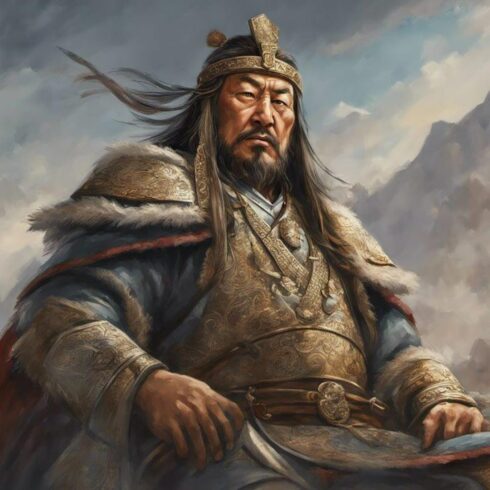 Historical 9 pictures of genghis khan cover image.
