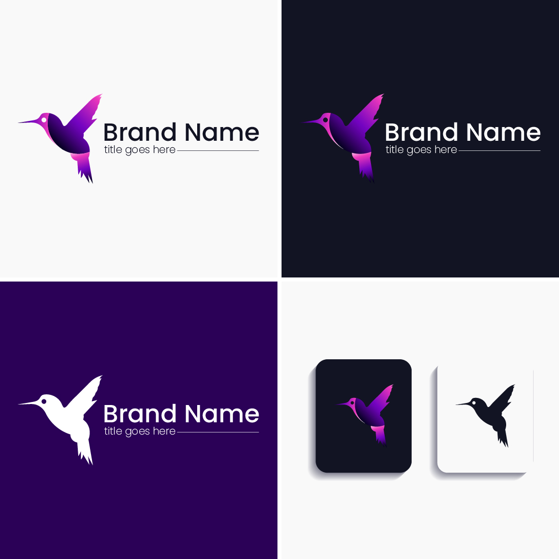Bird Logo Design Modern and Creative cover image.