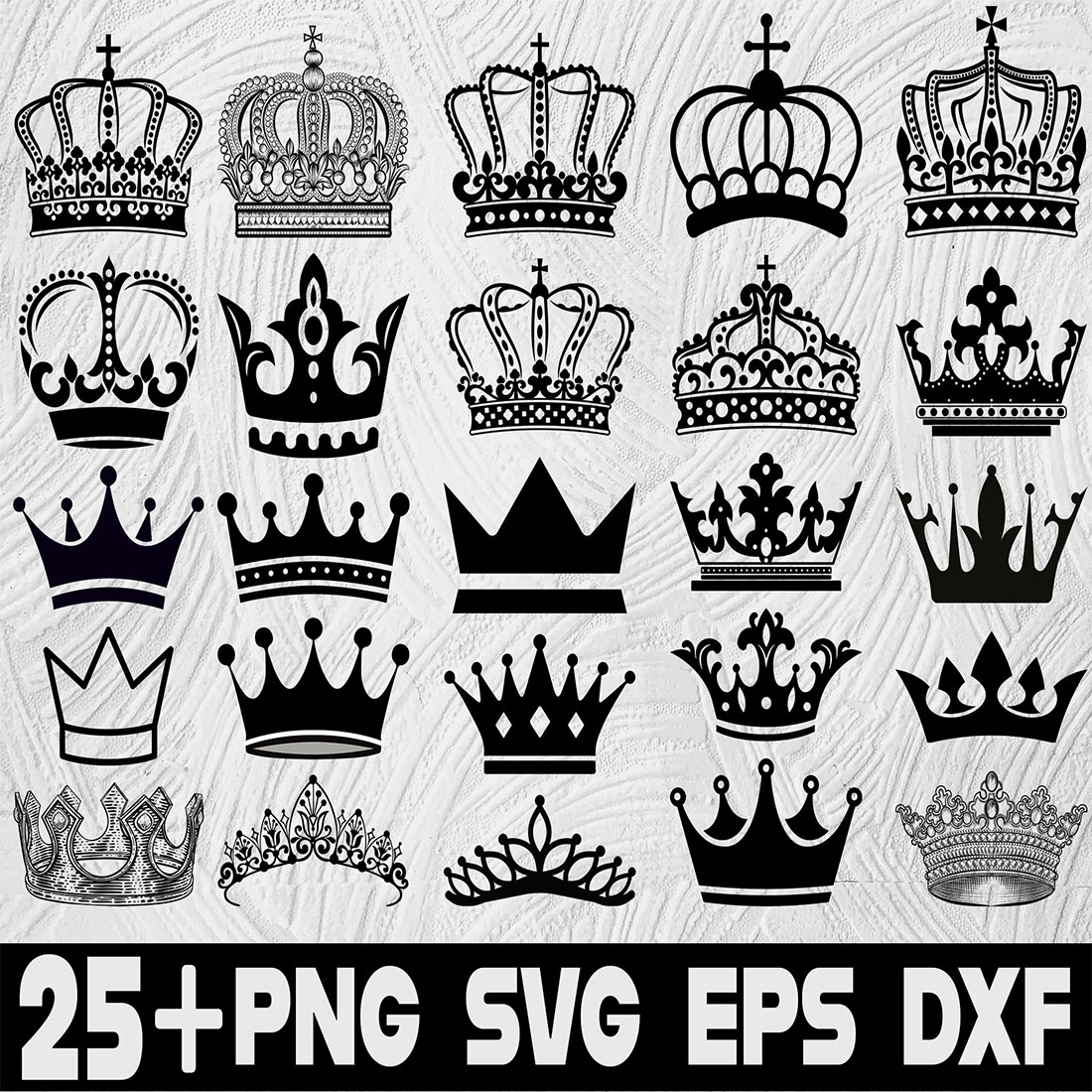 queen crown outline clipart