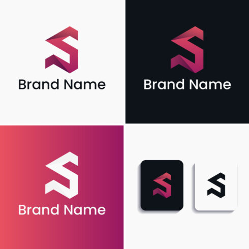 Letter Logo Design and MS Letter Alphabet Modern and Creativ cover image.