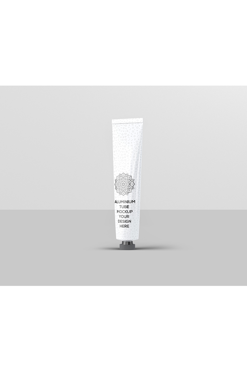 Aluminium Tube Mockup pinterest preview image.