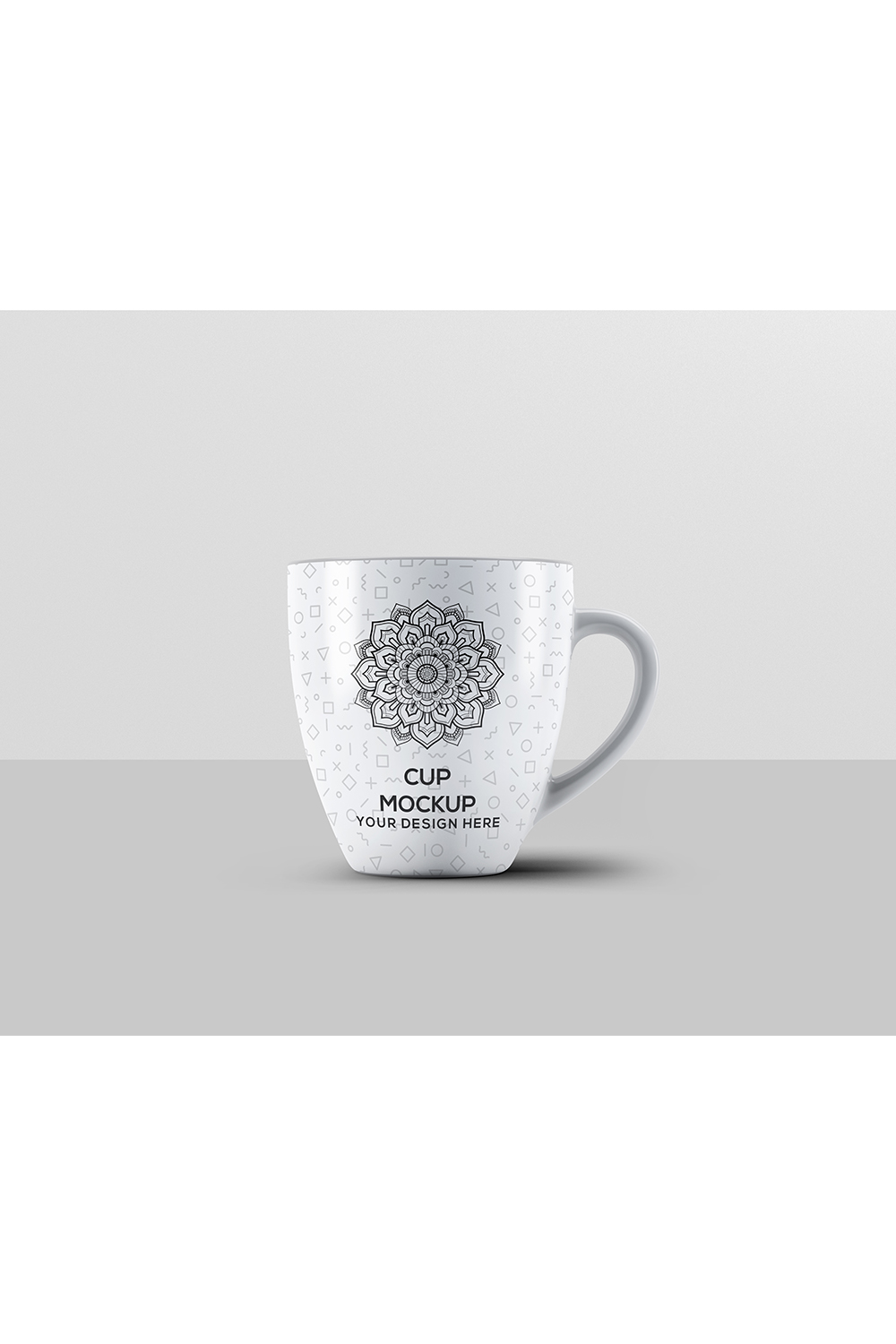 Ceramic Cup - Tea Cup Mockup pinterest preview image.