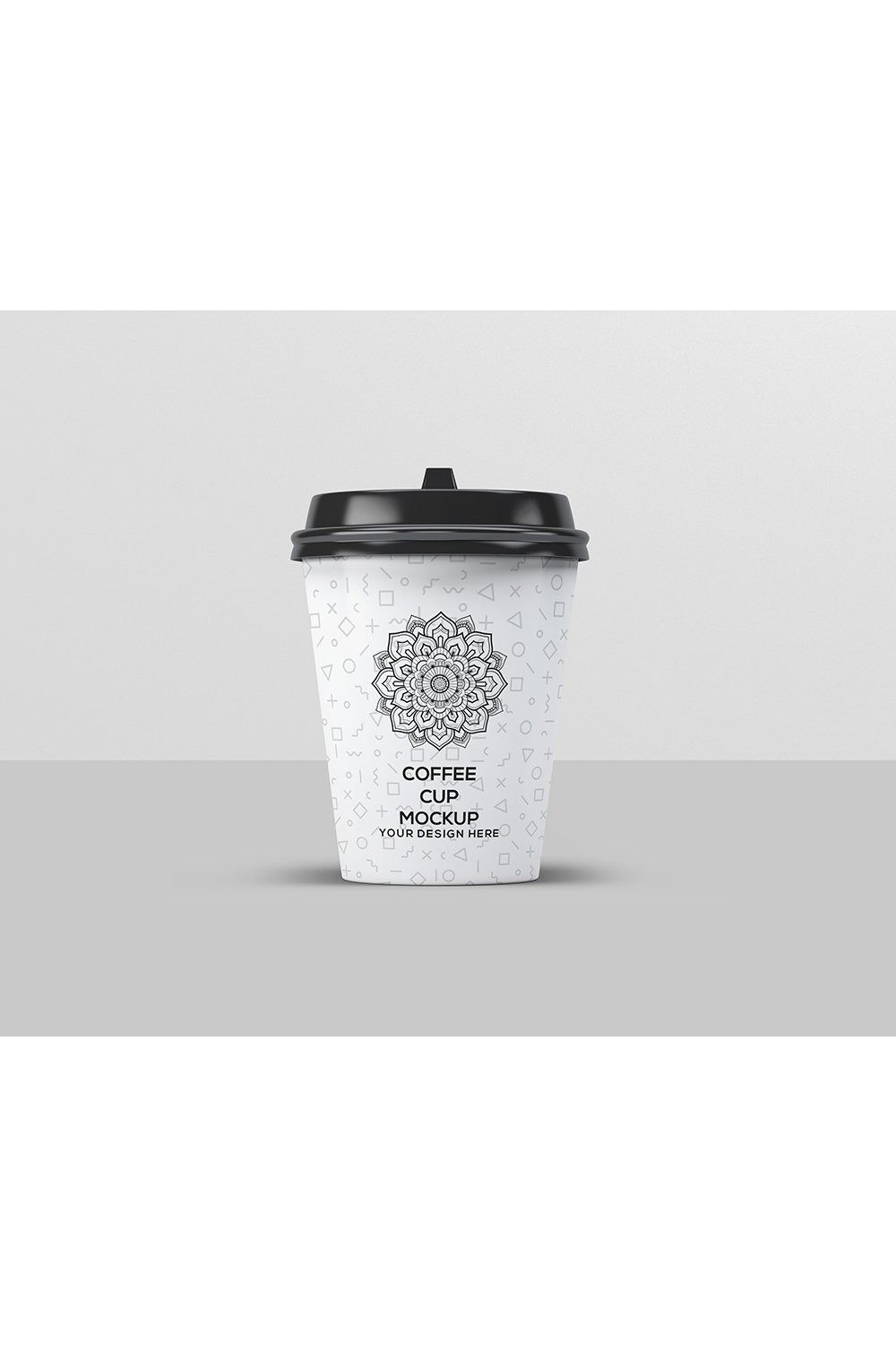 Coffee Cup Mock-Up pinterest preview image.