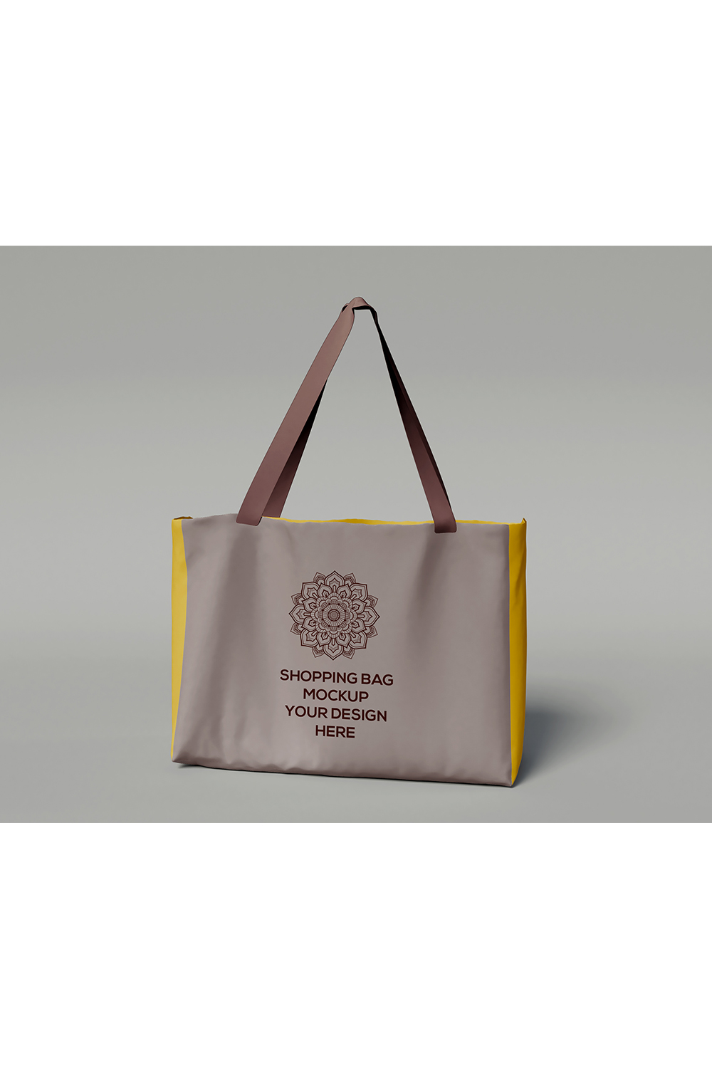 Shoppping Bag Mockup pinterest preview image.