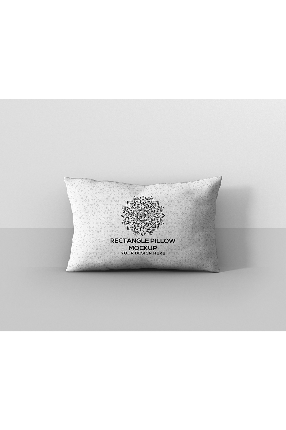 Rectangle Pillow Mockup pinterest preview image.