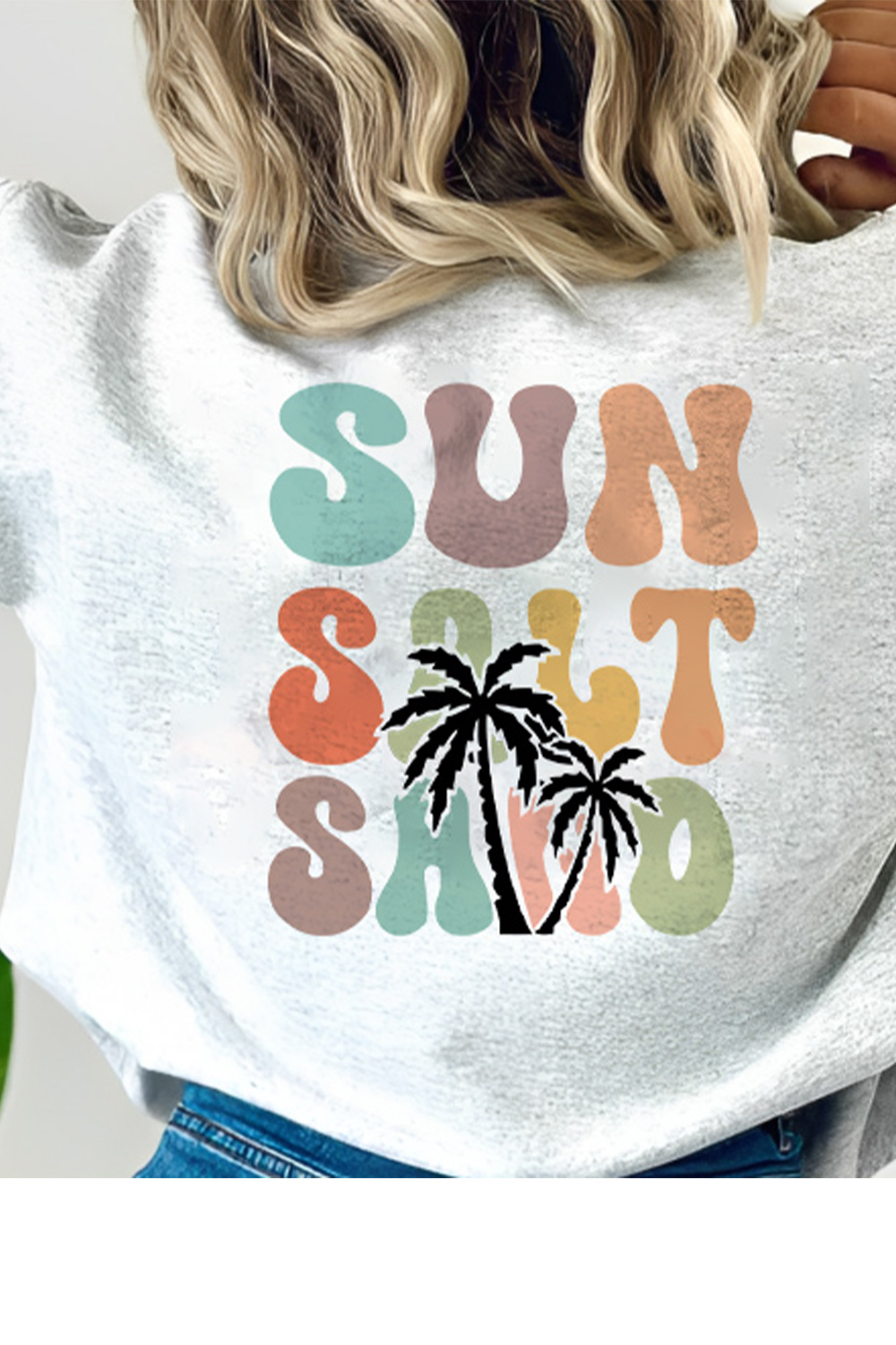 Sun Shine On My Mind SVG- PNG, Retro Vacation Shirt Svg, Groovy Summer Svg, Beach Motivational Svg, Positive Svg, Holiday Svg, Digital File pinterest preview image.