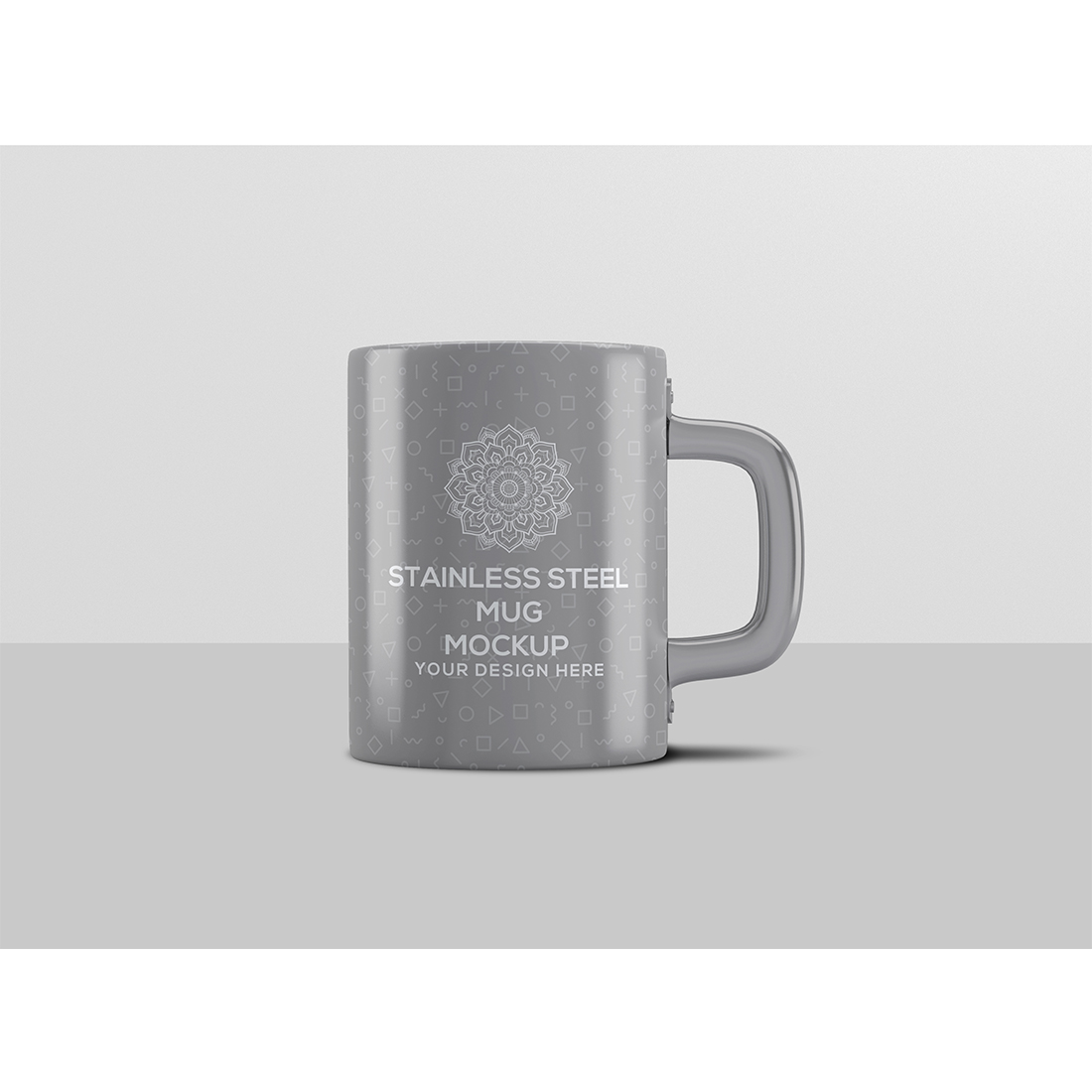 Stainless Steel Mug Mockup cover image.