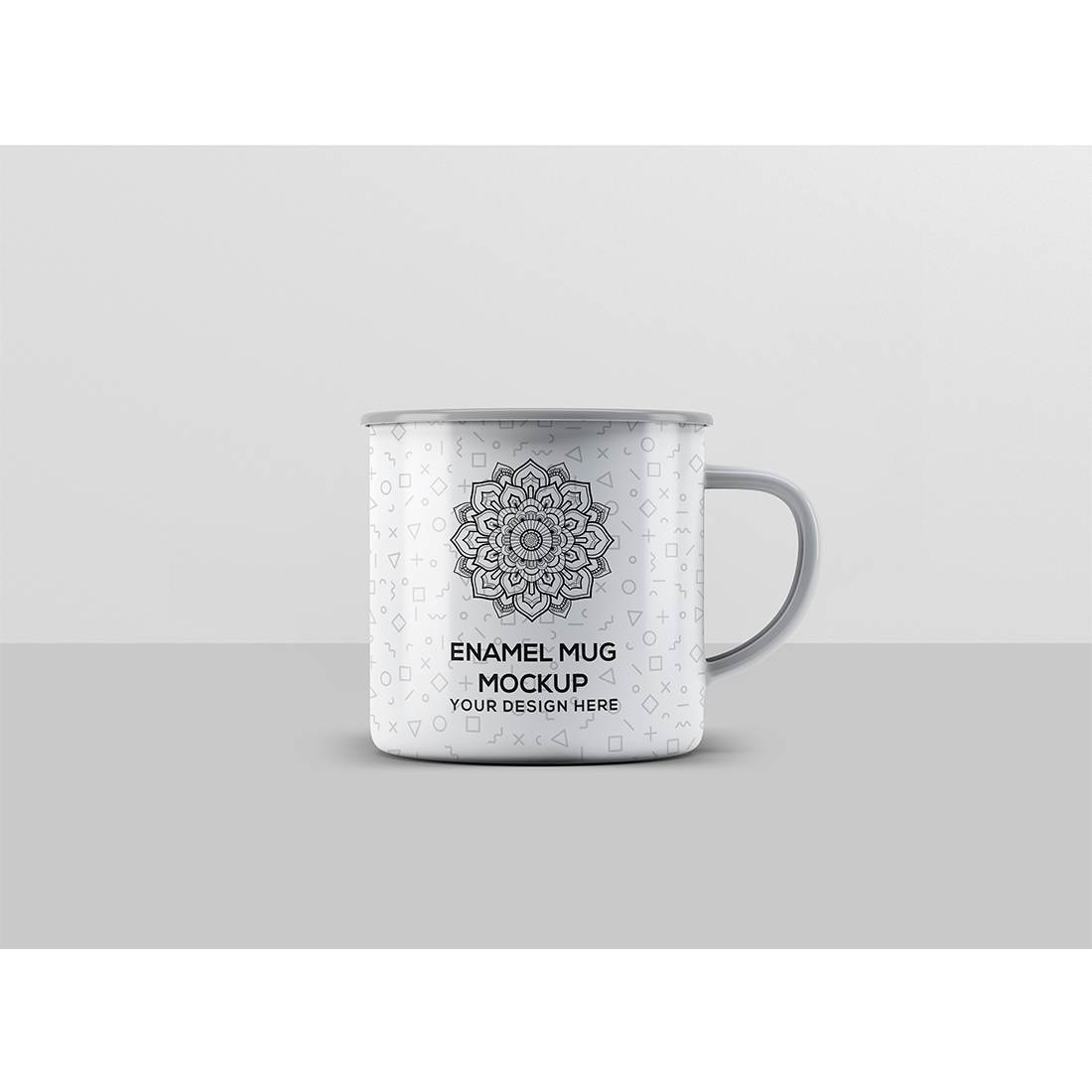 Enamel Mug Mockup cover image.