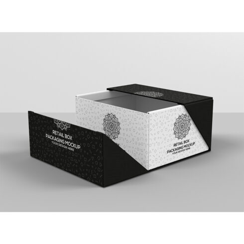 Retail Box Packaging Mockup cover image.