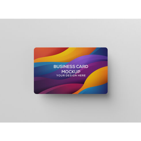 Plastic Card - Bank Card Mockup cover image.