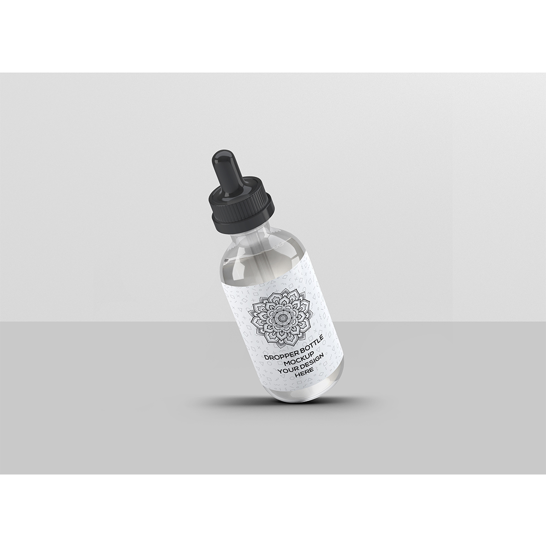 Dropper Bottle 60ml Mockup cover image.