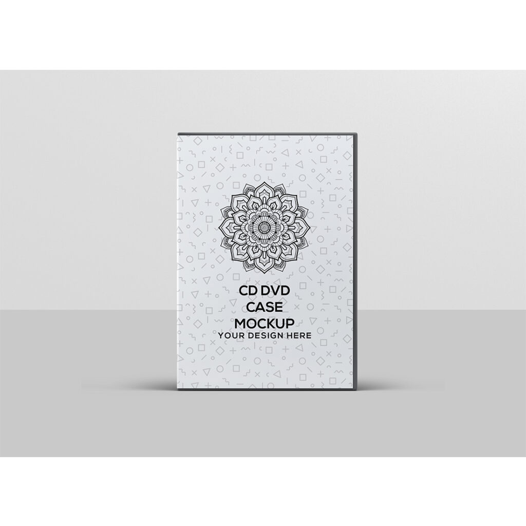DVD Case - CD DVD Case Mockup - MasterBundles