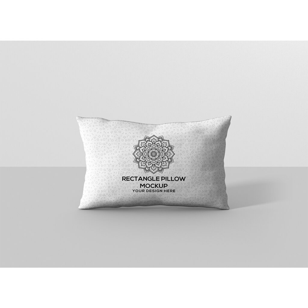 Rectangle Pillow Mockup MasterBundles