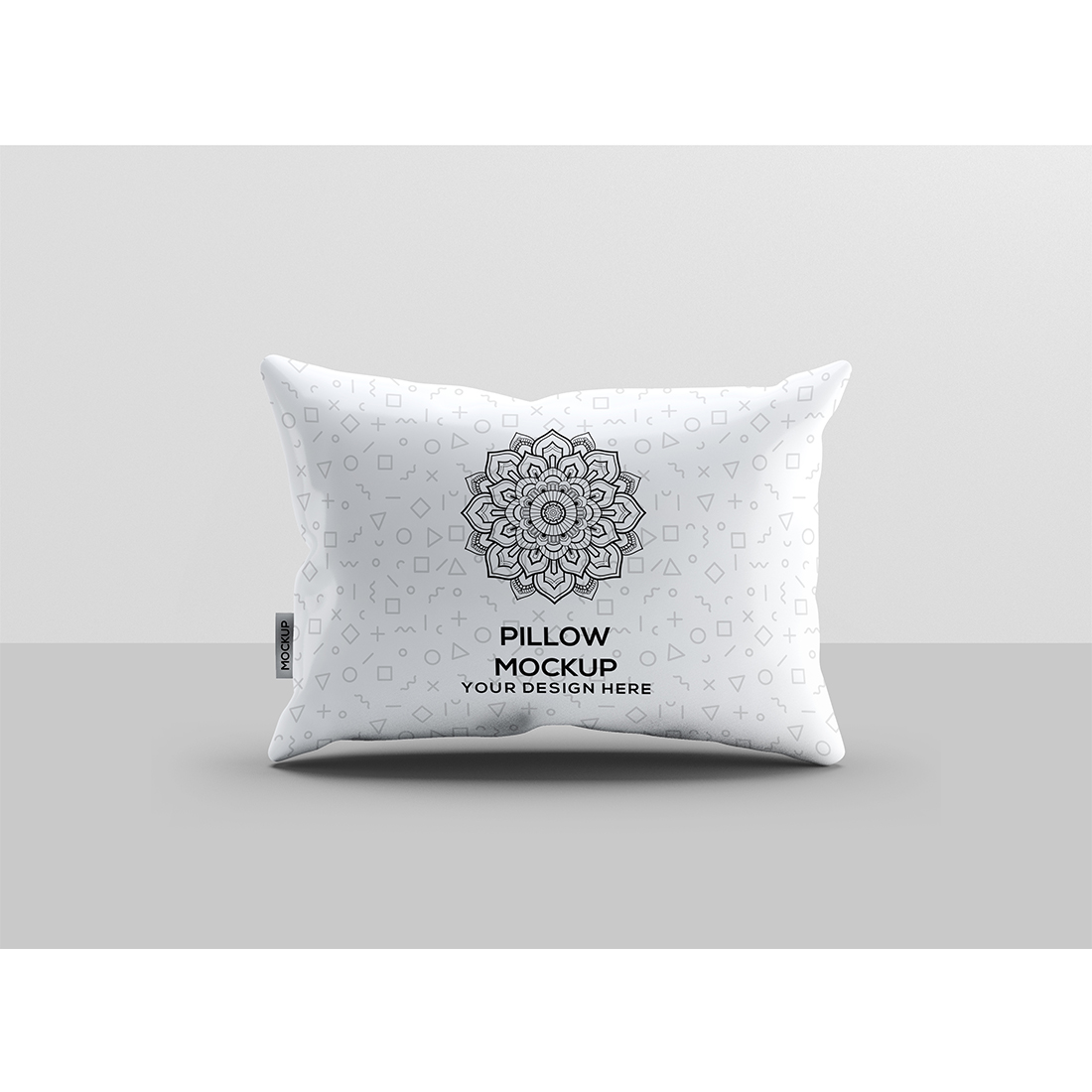 Fabric Pillow Mockup cover image.
