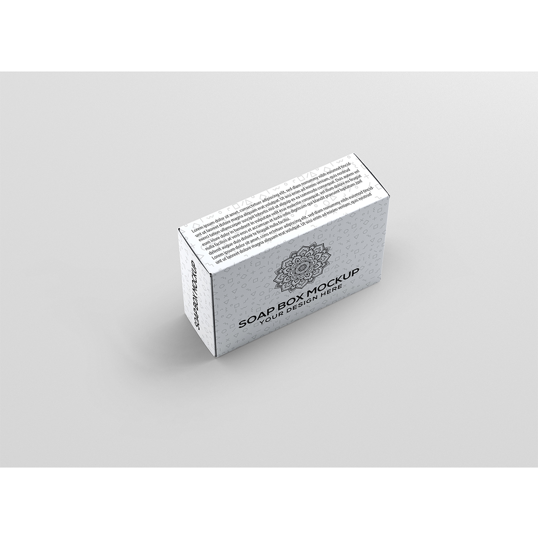 Soap Bar Package Mock-Up preview image.