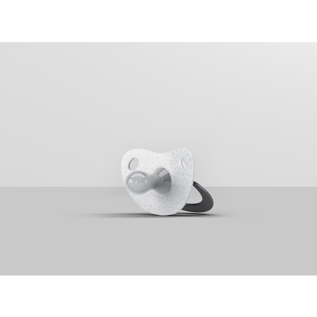 Baby Pacifier Mockup preview image.