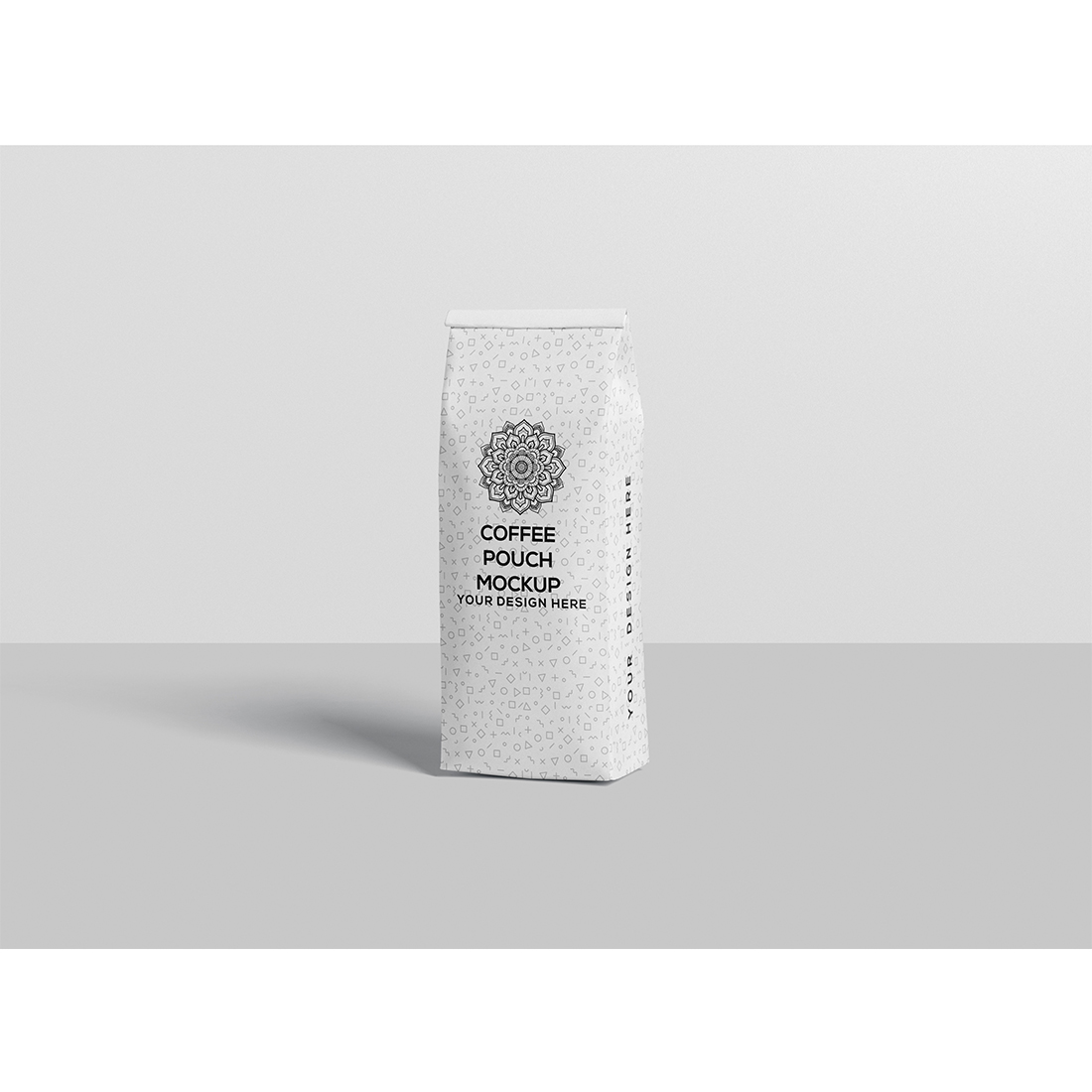 Coffee Pouch Mockup preview image.