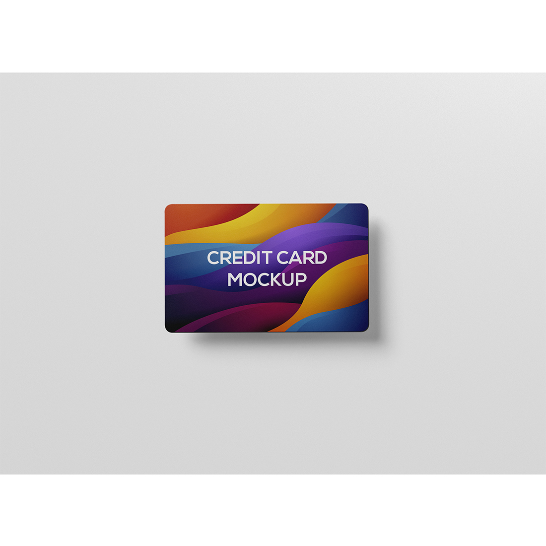 Credit Card Mockup preview image.