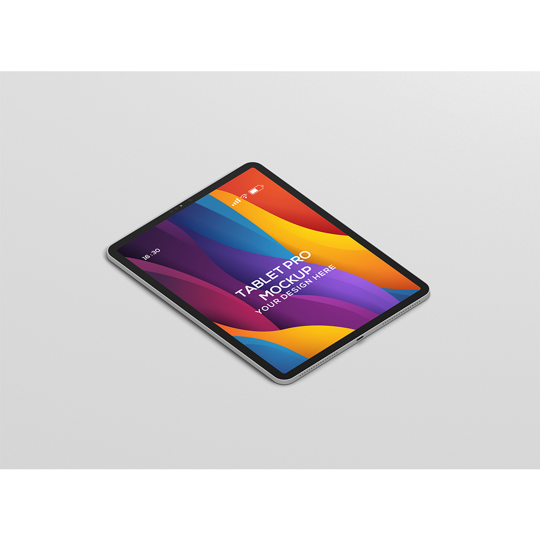 iPad Tablet Pro Mockup preview image.