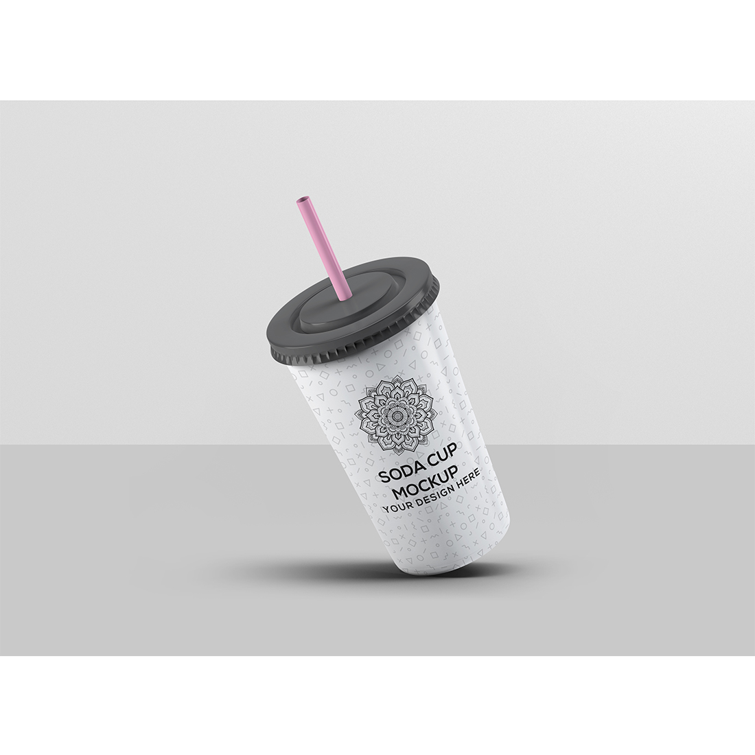 Soda Cup Mockup preview image.